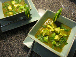 سوپ آووکادو