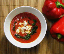 سوپ فلفل قرمز