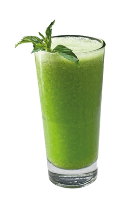 نوشیدنی سبز قلیایی