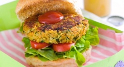 همبرگر سبزیجات 